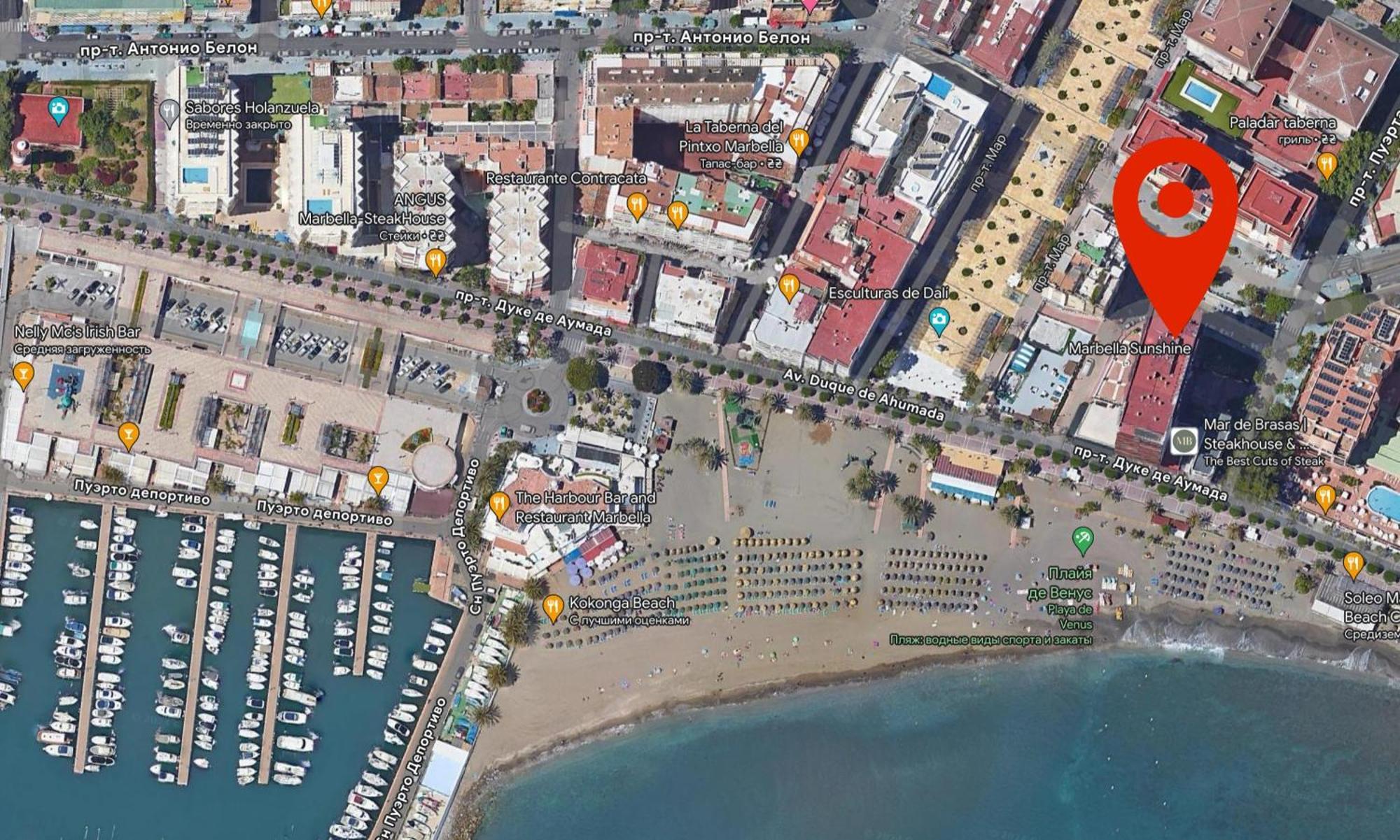 Beachfront 1Br Apartment In Center Of Marbella! Luaran gambar